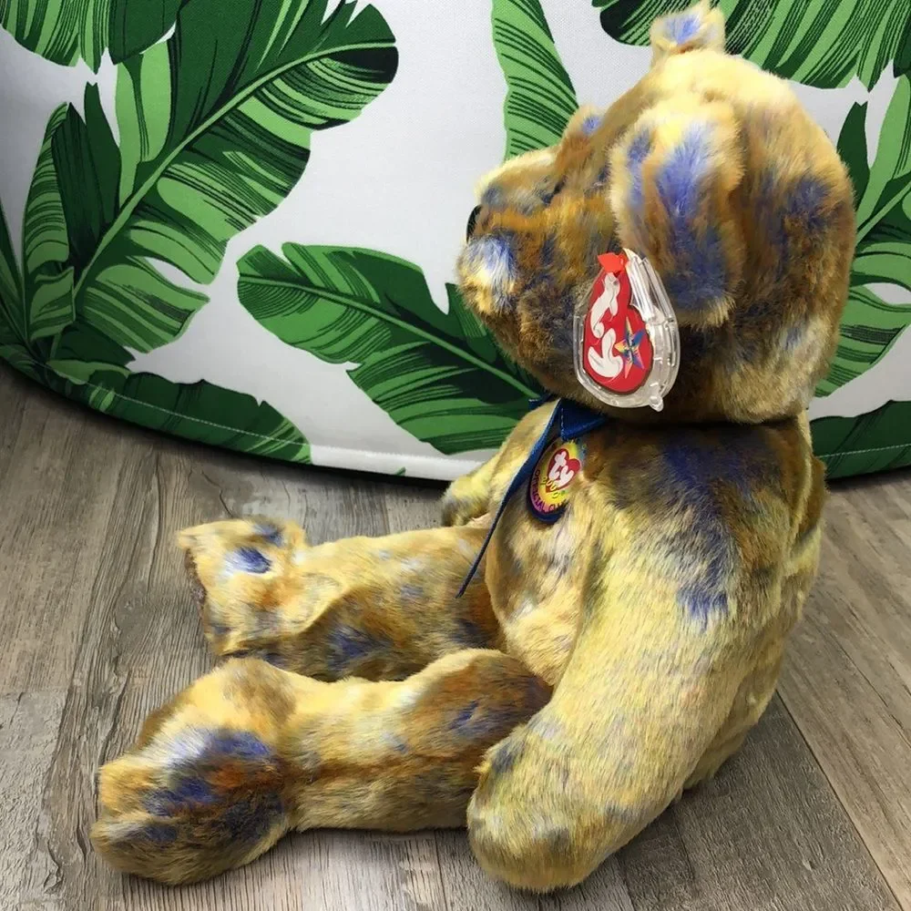 Ty Original 14” Beanie Buddy Clubby III Bear RARE NWT
